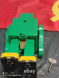 Vintage Toy Robot'pogot' Space Program Soviet Era Cccp Ussr Wind Up + Key Alien