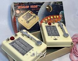 Vintage Toy Space Station Morse Code Signalling Set No. 107 Made in Hong Knog