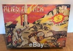 Vintage Toyco Alien Attack Space Playset Colorforms 1980 Rare Colossus Rex Rare