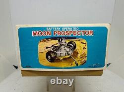 Vintage Triang Toys Battery Operated Moon Prospector Space Toy Complete In Box