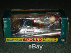 Vintage USA NASA Apollo Rocket, Spaceship, Modern Toy TM, Japan, #3847, with Box