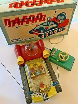 Vintage USSR Made Toy LUNOKHOD EXPLORER space rover REMOTE CONTROL