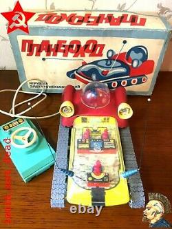 Vintage USSR Made Toy LUNOKHOD EXPLORER space rover REMOTE CONTROL