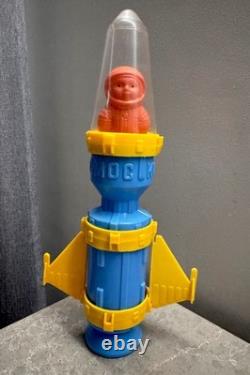 Vintage USSR Rocket Toy Kosmos Futuristic Soviet Space Age Toy