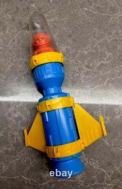 Vintage USSR Rocket Toy Kosmos Futuristic Soviet Space Age Toy