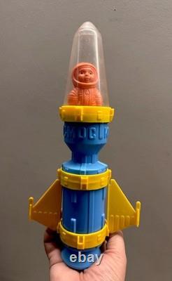 Vintage USSR Rocket Toy Kosmos Futuristic Soviet Space Age Toy