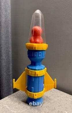 Vintage USSR Rocket Toy Kosmos Futuristic Soviet Space Age Toy
