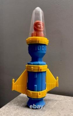 Vintage USSR Rocket Toy Kosmos Futuristic Soviet Space Age Toy
