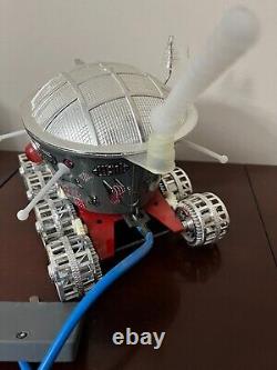 Vintage USSR Russian MOON WALKER Space Battery Tin Toy Lunochod Rare