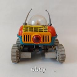 Vintage USSR Space Rover Battery Tin Toy MoonWalker Cosmos Soviet 60s Works