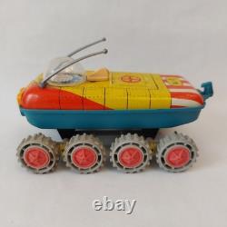 Vintage USSR Space Rover Battery Tin Toy MoonWalker Cosmos Soviet 60s Works