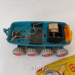 Vintage USSR Space Rover Battery Tin Toy MoonWalker Cosmos Soviet 60s Works