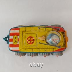Vintage USSR Space Rover Battery Tin Toy MoonWalker Cosmos Soviet 60s Works