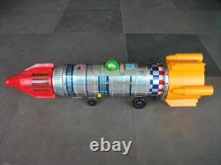 Vintage United States Litho Battery Apollo 12 Space Rocket Tin Toy, Japan