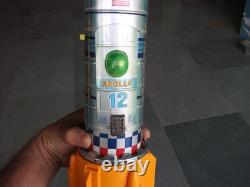 Vintage United States Litho Battery Apollo 12 Space Rocket Tin Toy, Japan
