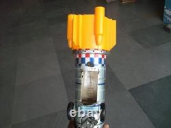 Vintage United States Litho Battery Apollo 12 Space Rocket Tin Toy, Japan