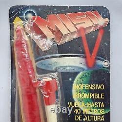 Vintage V Visitor Missile Space 1980's Brand Fantasy Rare Made In Argentina