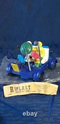 Vintage Very Rare Argentina Soft & Molder Plastic Space Toy Moon Patrol Jeep Car