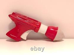 Vintage Very Rare Collectible Bulgaria Shooting Plastic Space Gun Pistol Toy