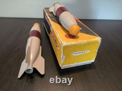 Vintage Very Rare Plastic Toy Space Rocket USSR CCCP With BOX