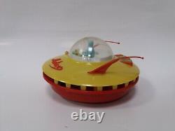 Vintage Very Rare Poland Battery Operated Space Toy Rocket Meteor