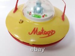 Vintage Very Rare Poland Battery Operated Space Toy Rocket Meteor