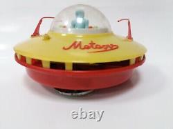 Vintage Very Rare Poland Battery Operated Space Toy Rocket Meteor