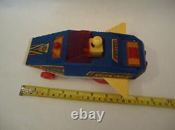 Vintage Very Rare Taiwan Super Jet Car Space Car Battery Plastic Toy