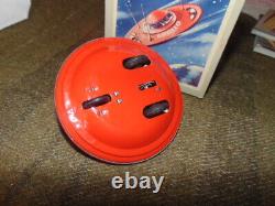 Vintage Western Germany APOLLO Space Ship Tin Friction Toy 562 Original Box MINT