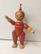 Vintage Wooden Doll Cosmonaut-Astronaut Made in USSR. Space toy