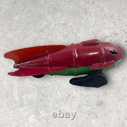 Vintage Wyandotte Buck Rogers Pressed Steel Rocket Toy Collectible