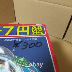 Vintage X-7 SPACE SHIP UFO High Mecha Series TIN Toy Masudaya Working From Japan