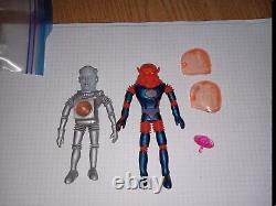 Vintage XODIAC (With Helmet) and ELECTRON PLUS outer space men colorforms