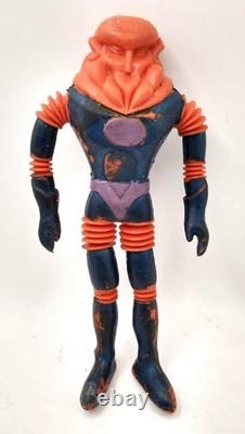 Vintage Xodiac Space Alien 1968 Colorforms Major Matt Mason Tight Figure NICE