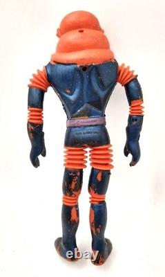 Vintage Xodiac Space Alien 1968 Colorforms Major Matt Mason Tight Figure NICE