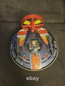 Vintage Yonezawa Battery Operated Space Patrol 2019 Flying Saucer