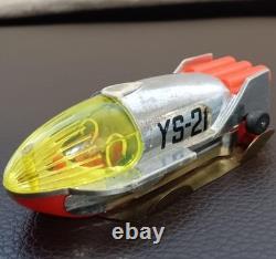 Vintage Yonezawa Japan Space Skyline Mars Spaceship Retro Toy