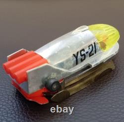 Vintage Yonezawa Japan Space Skyline Mars Spaceship Retro Toy