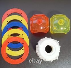 Vintage Yonezawa Japan Space Skyline Mars Spaceship Retro Toy