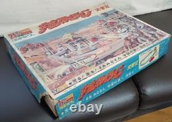 Vintage Yonezawa Japan Space Skyline Mars Spaceship Retro Toy