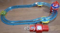 Vintage Yonezawa Japan Space Skyline Mars Spaceship Retro Toy