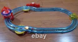 Vintage Yonezawa Japan Space Skyline Mars Spaceship Retro Toy