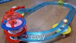 Vintage Yonezawa Japan Space Skyline Mars Spaceship Retro Toy