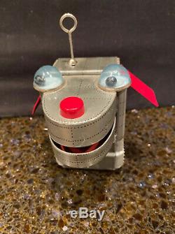 Vintage Yoshiya KO Robot Space Dog Wind Up Tin Toy Japan Working