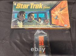 Vintage and Rare 1967 Star Trek Board Game Ideal Toys TV Space Show and Book