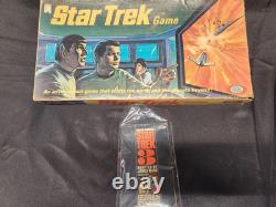 Vintage and Rare 1967 Star Trek Board Game Ideal Toys TV Space Show and Book