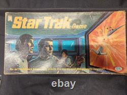 Vintage and Rare 1967 Star Trek Board Game Ideal Toys TV Space Show and Book