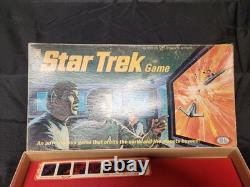 Vintage and Rare 1967 Star Trek Board Game Ideal Toys TV Space Show and Book