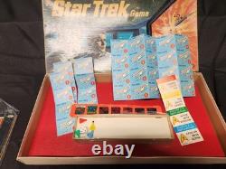 Vintage and Rare 1967 Star Trek Board Game Ideal Toys TV Space Show and Book