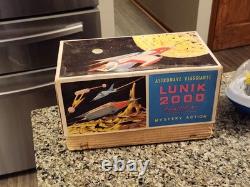 Vintage and Rare Astronave Viaggiante Lunik 2000 EXTREMELY CLEAN WORKS AND MIB